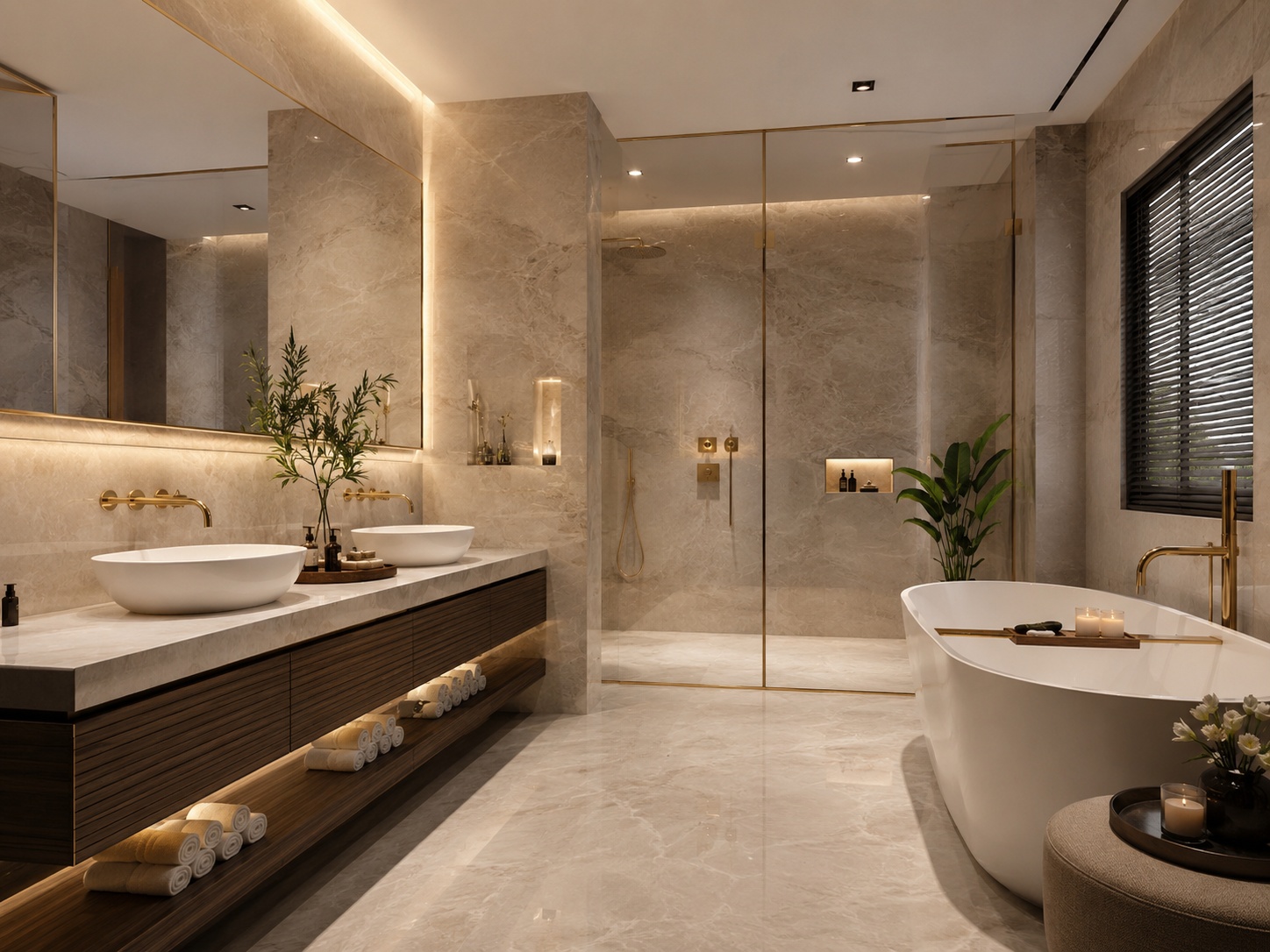 Badkamer renovatie hotelstijl